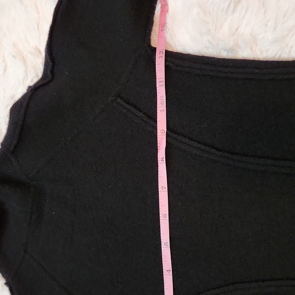 ALL Saints 100% wool Sancia jacket in black - Picture 9 of 13